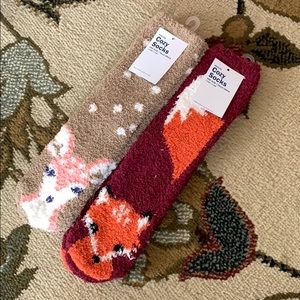 Animal Fuzzy Socks
